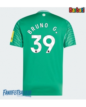 Newcastle United Bruno Guimaraes #39 Tricou Fotbal Replică 2025-26 Barbati Deplasare